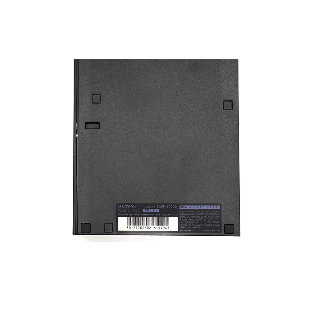 Sony PlayStation 2 Slim Console SCPH-70000 NTSC-J Black | Tested | Japan