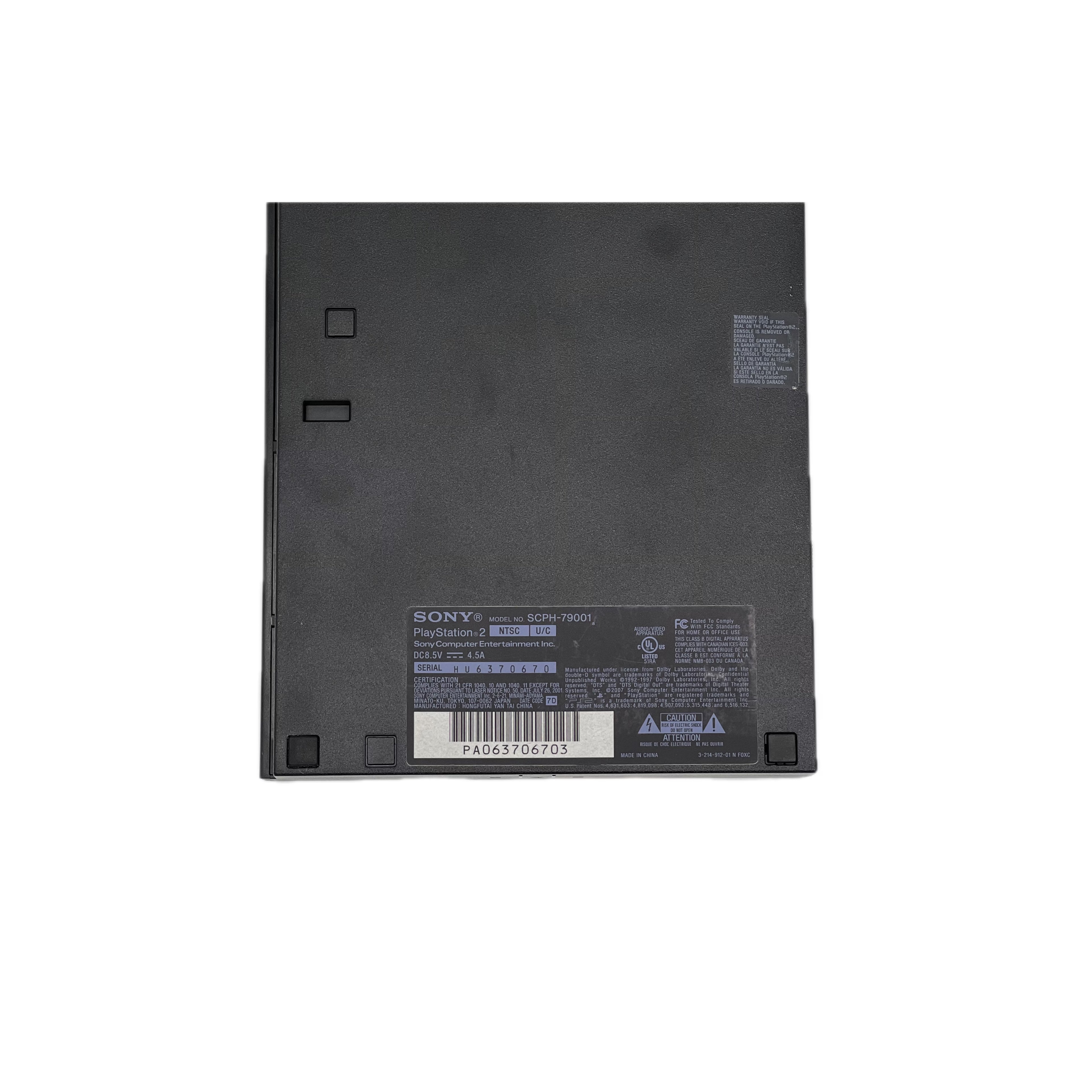 Sony PlayStation 2 Slim Console SCPH-79001 NTSC-U/C Black | Tested | North America