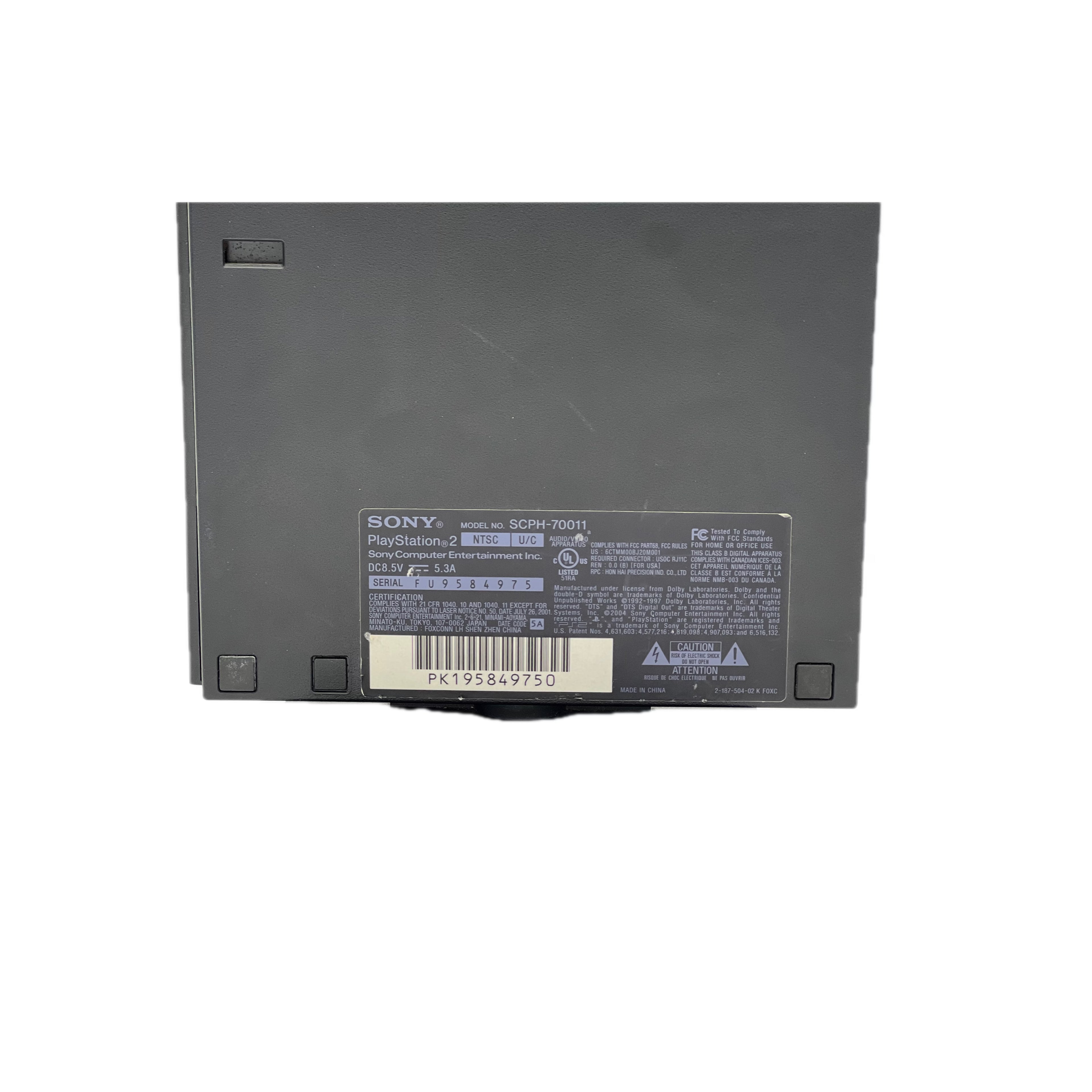 Sony PlayStation 2 Slim Console SCPH-70011 NTSC-U/C Black | Tested | North America