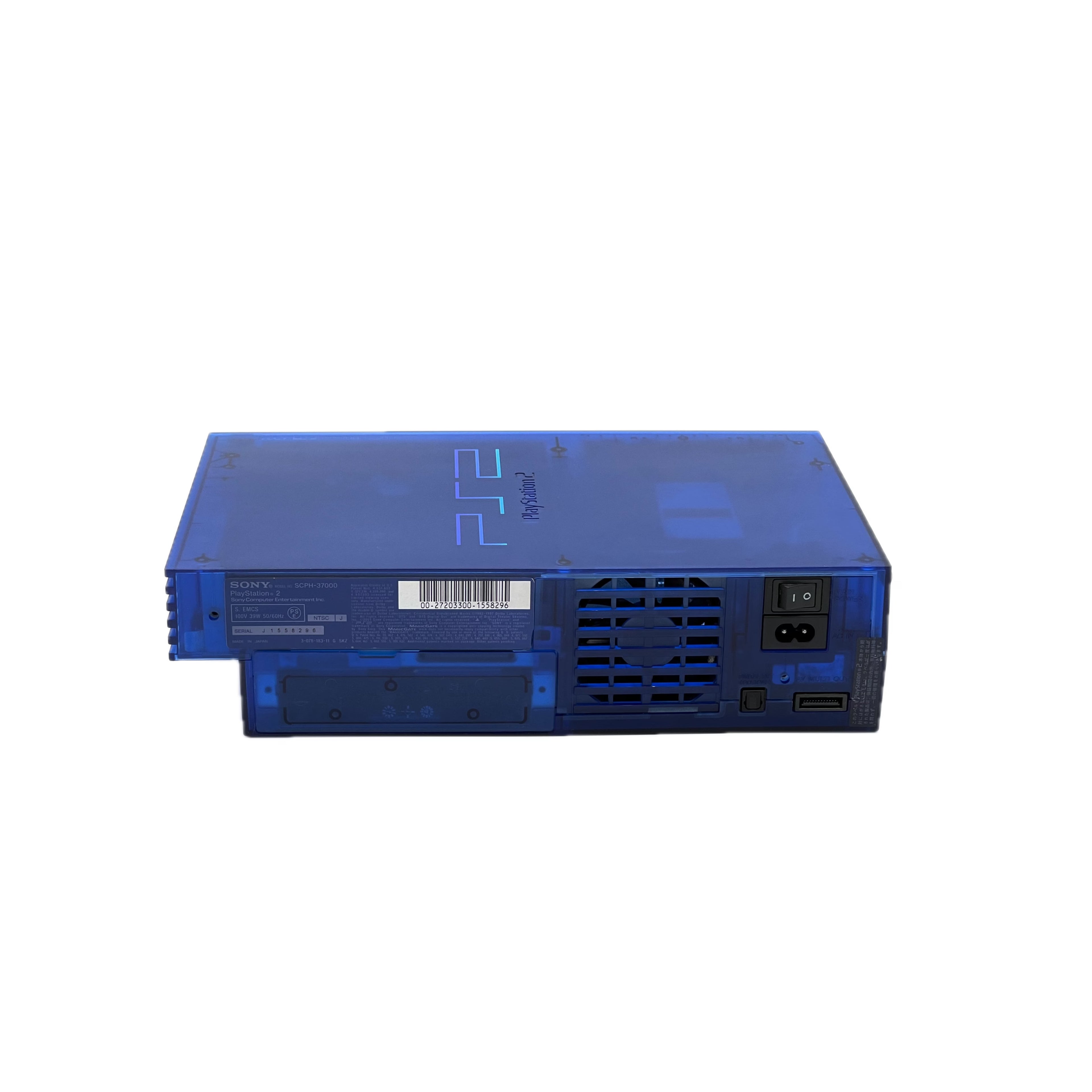 Sony PlayStation 2 Console SCPH-37000 Ocean Blue NTSC-J | Tested | Japan