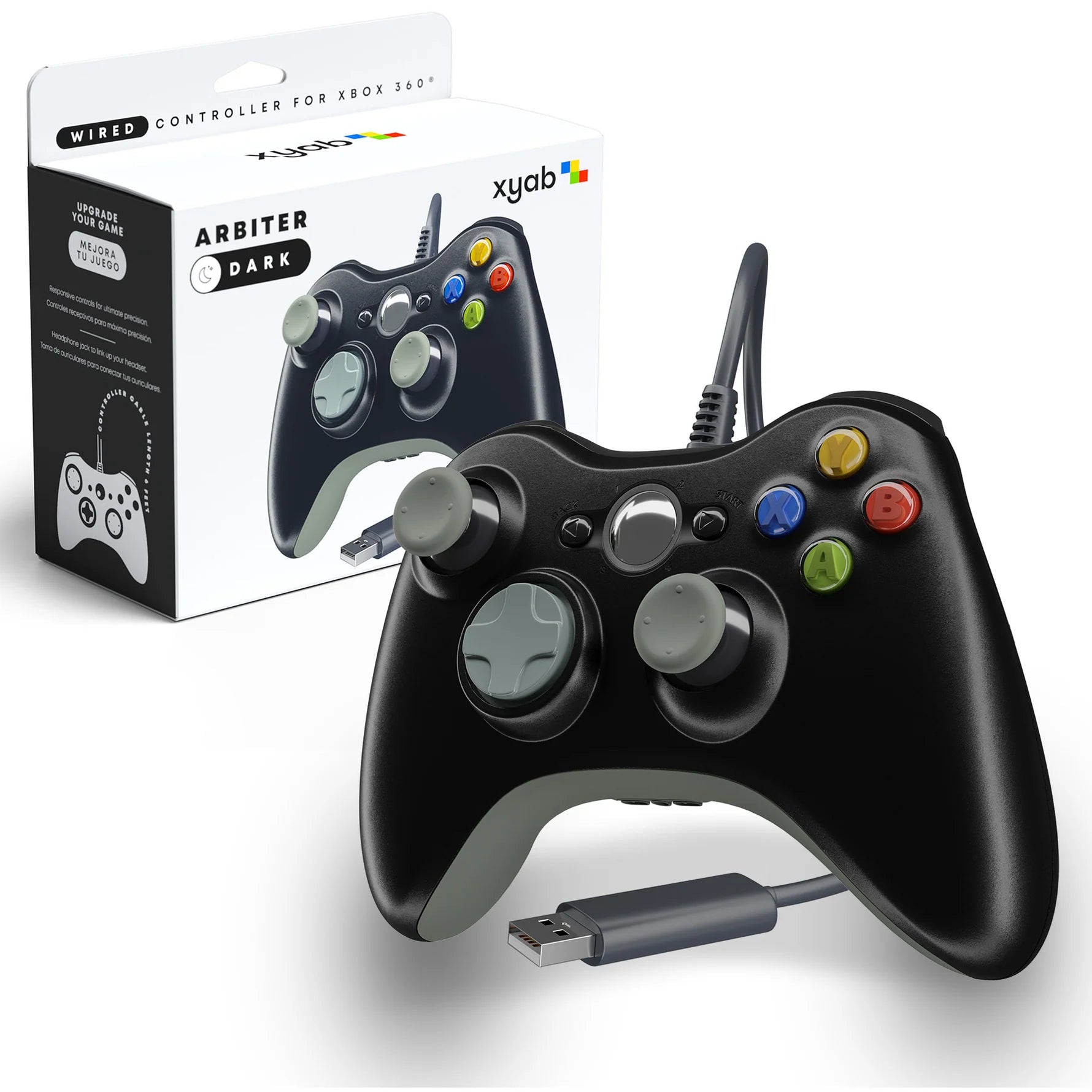 Wired Controller for Xbox 360 - Black
