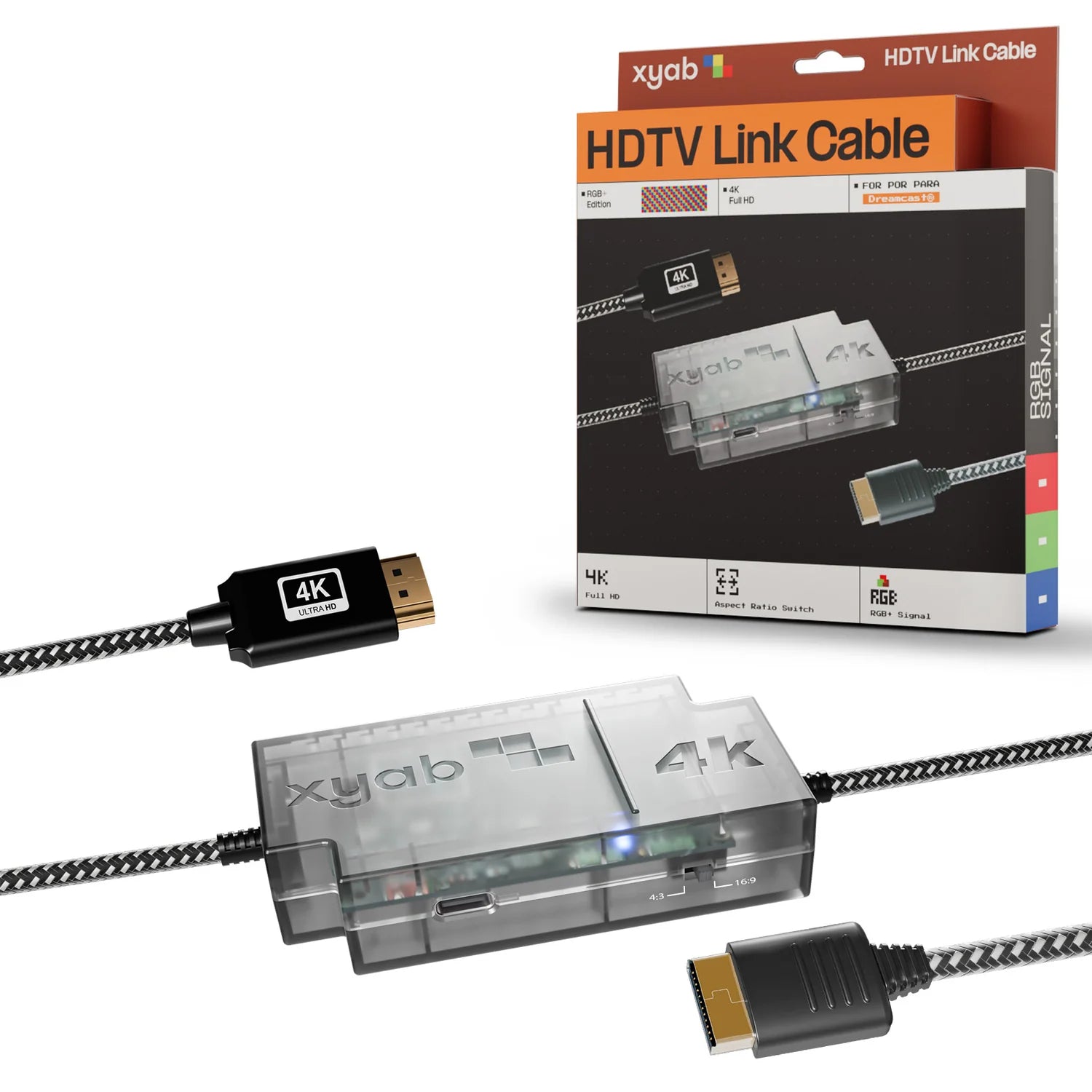 4K HD Link Cable for Sega Dreamcast