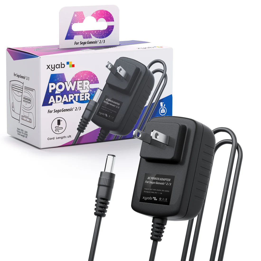 Power Adapter for Sega Genesis 2 / 3