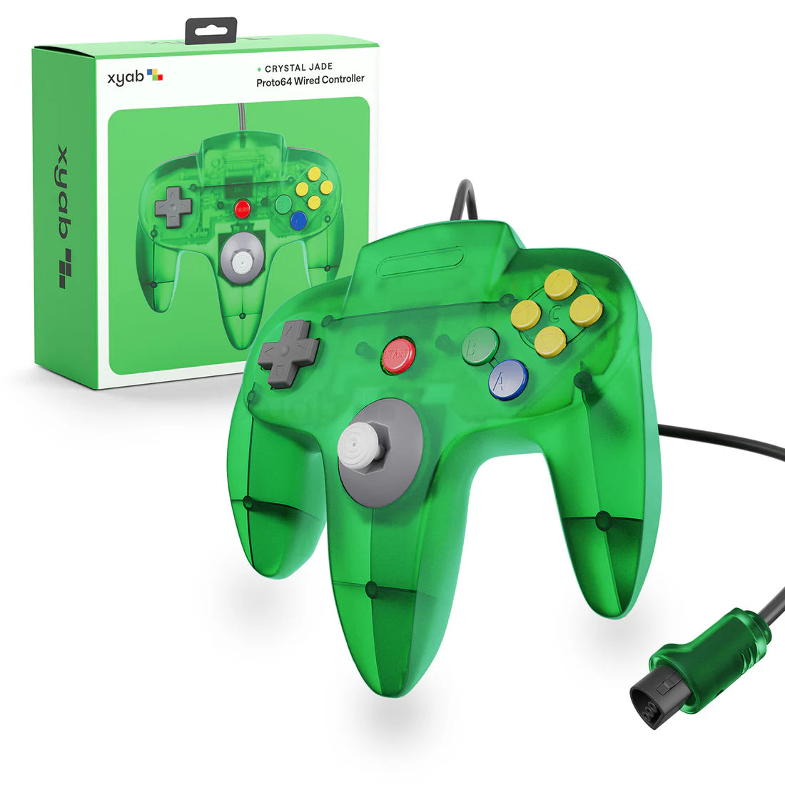 Wired Controller for N64 - Jungle Green