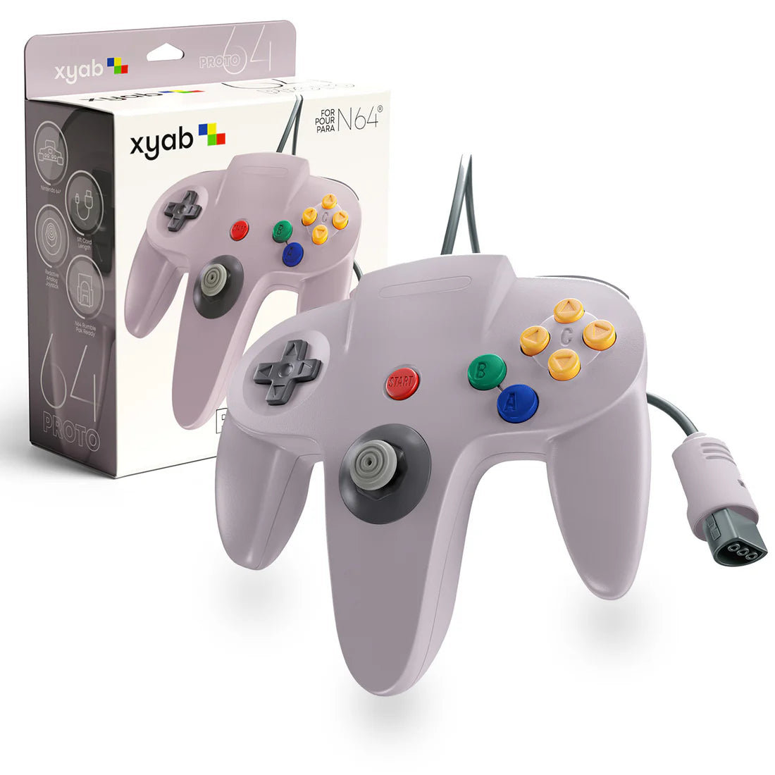 Wired Controller for N64 - Grey