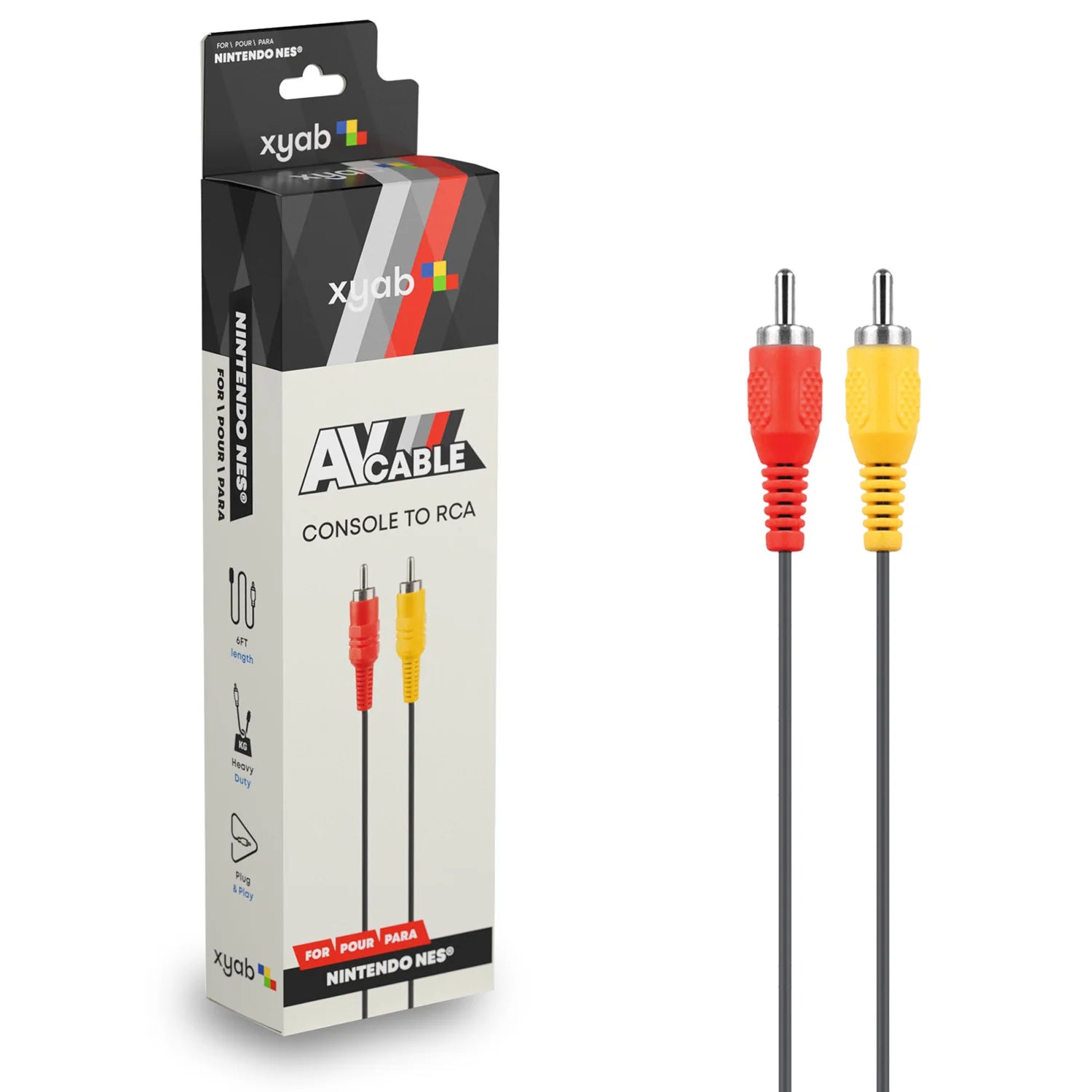 AV Composite Cable for Original NES