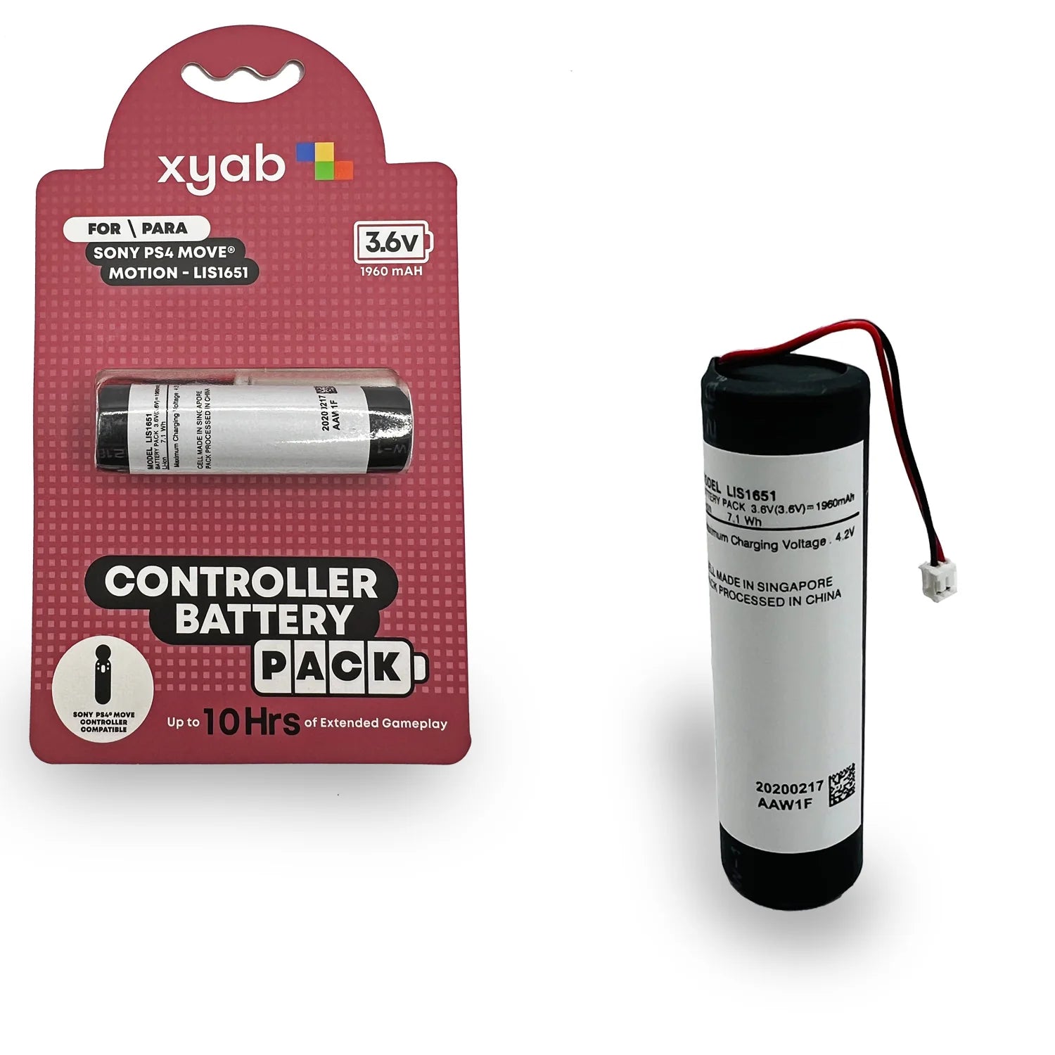 Rechargeable Battery Pack - Sony PS4 Move Motion Controllers