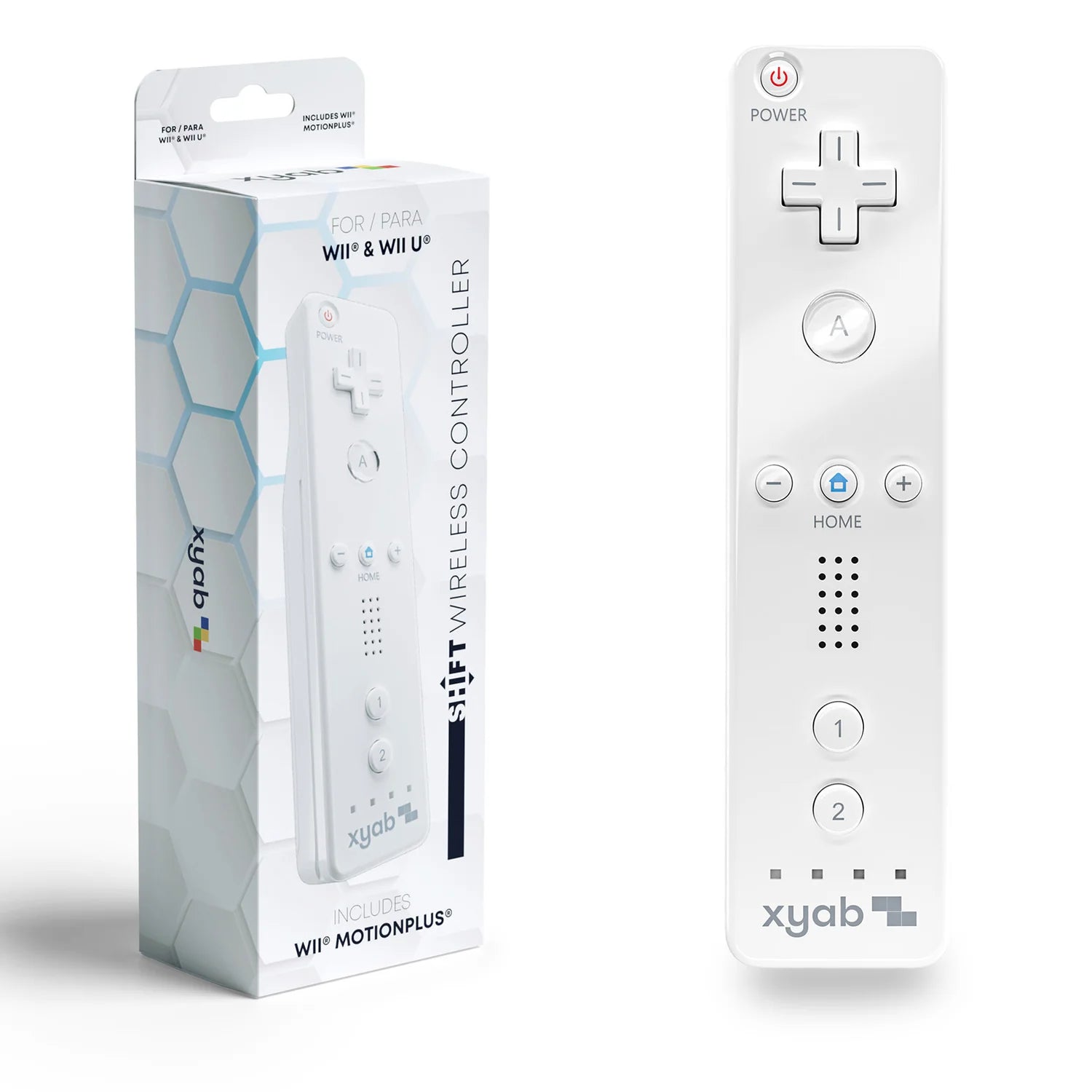 Wireless Controller for Wii and Wii U - White