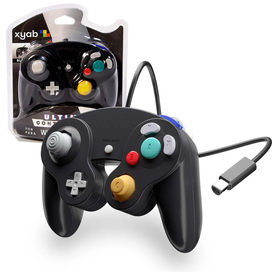 Wired Controller for GameCube and Wii - Black
