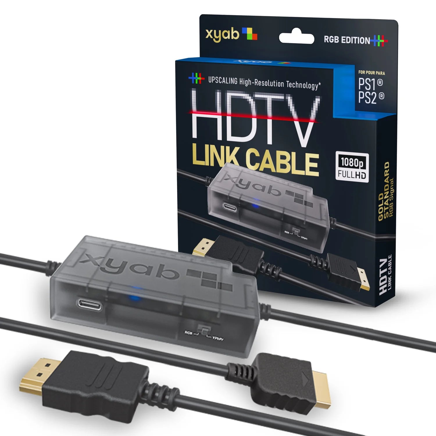 HDMI Link Cable for PlayStation 1 and PlayStation 2