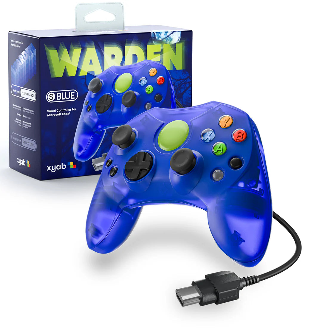 Wired Controller for Original Xbox - Blue