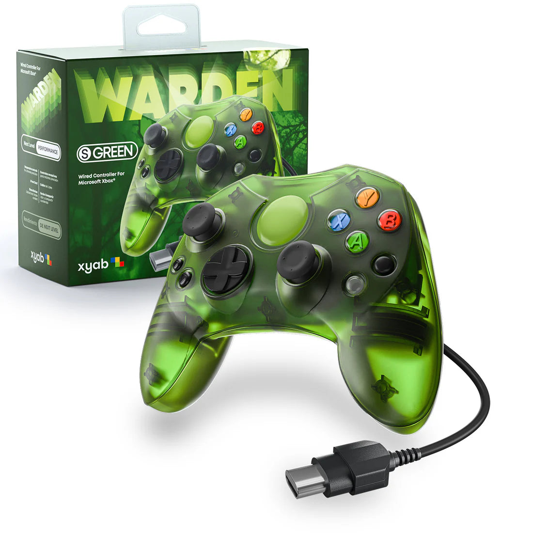 Wired Controller for Original Xbox - Green