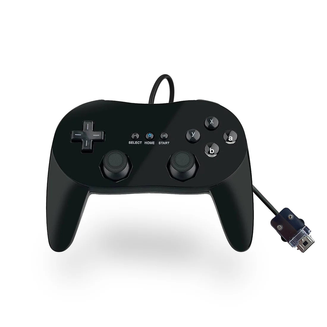 Wired Classic Controller (Pro Style) for Wii and Wii U - Black